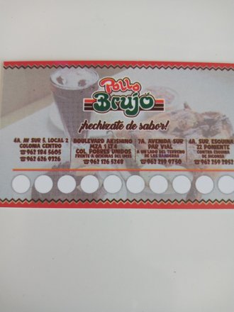 Pollo Brujo Boulevard Akishino: opiniones, fotos, horarios, 🍴 menú, número  de teléfono y dirección (restaurantes, cafeterías, bares y discotecas en  Tapachula) 